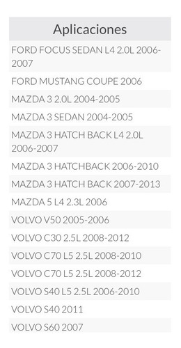 Balata Delantera De Freno Mazda 3 Hatchback 06-10 Foto 5