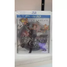 Blu-ray 3d -- Resident Evil 4 La Resurreccion