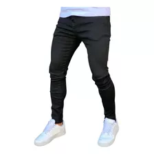 Calça Jeans Preta Modelo Slim Masculino Linha Premium
