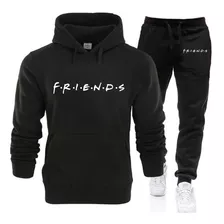 Sudadera Conjunto Friends Serie Pantalon Jogger