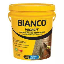 Bianco 18kg Adesivo Aditivo Argamassa Chapisco Vedacit