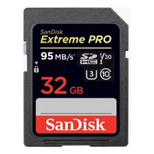 Cartão De Memória Sandisk Sdsdxxg-032g-gn4in Extreme Pro 32gb