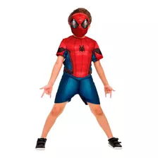 Fantasia Homem Aranha Clássica Infantil