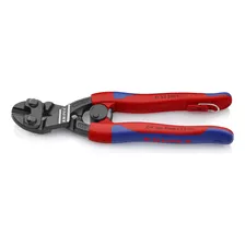 Corta Pernos Compacto Knipex Angulo De 20°, Rojo/azul