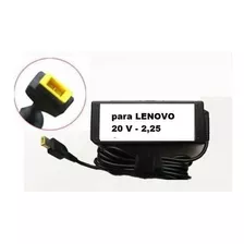Puntotecno - Cargador Para Lenovo20v-2,25a Punta Rectangular