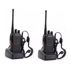 Par De Radios Uhf Ele Gate Manos Libres Linterna Impermeable