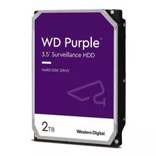 Disco Rígido Interno Western Digital Wd Purple Wd20purz 2tb 