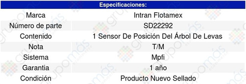 Sensor Cigueal Ckp Plymouth Prowler 3.5l V6 00-01 Intran Foto 3