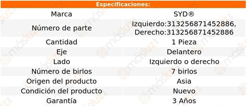 (1) Maza Del Izq O Der Lincoln Mark Lt 06/08 Syd Foto 2