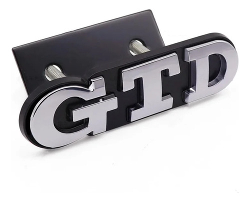 3d Metal Gtd Logo Sticker Para Compatible Con Vw Compatible Foto 6