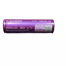 Pilas Baterías Efest 18650 - 3000mah - 3.7v - 35a