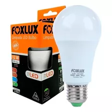 5 Lâmpadas Bulbo Led 12w Branco Frio Bivolt Foxlux