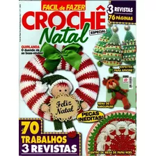  Revista Fácil De Fazer Crochê Encardenado Com 3 Edições