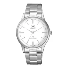 Reloj Q&q Caballero / Hombre C214j201y Plateado Dial Blanco