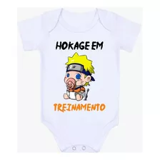 Promoção Body Anime Naruto Baby Treinamento Personalizado