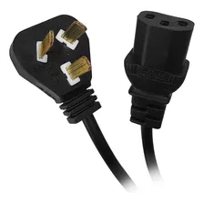 Cable Power Fuente Nisuta Atx 220v Pc Monitor 1.5mts