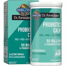 Garden Of Life Calm Daily 3 En 1 Probióticos 30und