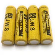 4 Baterias Recarregável 18650 15800mah 3.7v - 4,2v Lanterna 