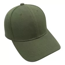 Gorra Clásica Tipo Baseball Golf Alta Visera Curva 6 Gajos Gabardina Calidad Premium