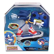 Boneco Sonic Free Rider Com Controle Remoto Skate Fun