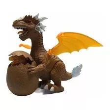 Juguete Dinosaurio Dragon Huevo - Movimiento Luces Y Sonido