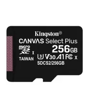 Memoria Micro Sd Kingston 256gb Canvas Select Clase 10 A1