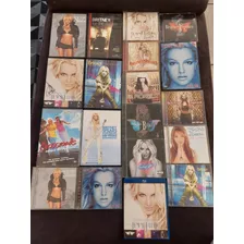 Kit Coleção Britney Spears 12 Cds + 7 Dvds E 1 Blu-ray Raros