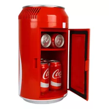 Refrigerador Portátil Coca-cola 8 Latas Forma Lata 5.4l Rojo