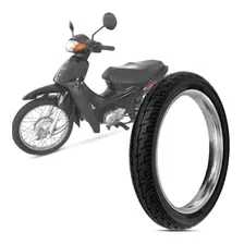 Pneu Moto Biz 100 Rinaldi Aro 14 80/100-14 49l Traseiro Bs32