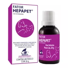 Fator Hepapet 26g Sistema Terapia Cães E Gatos Arenales