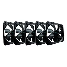 Apevia Cf512s-bk Ventilador De Caja Silencioso Negro De 120 