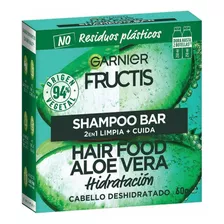 Shampoo Bar Garnier Fructis 2 En 1 Hair Food Aloe Vera 60g