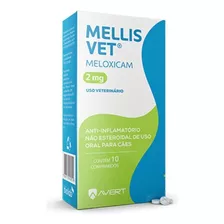 Mellis Vet 2mg - 10 Comp. Avert - - Imediato