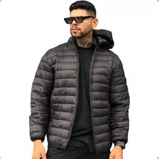 Jaqueta Puffer Bobojaco Corta Vento Nylon Masculino Gominho