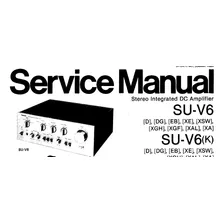 Manual Servicio Technics Su-v6
