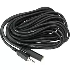 Cable De Extensión Para Auriculares Hosa Mhe-125 Trs De 3,5