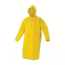 Impermeable Amarillo 300 Micras Gaban / Motorizado / Poncho