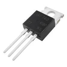 Pack 5pcs Mosfet Irf740 Canal N To220 Pwm Arduino [ Max ]