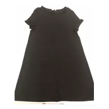 Vestido Mujer Negro,corto,suelto De M/ C. Gap Importado Usa