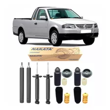 Kit 4 Amortecedor Saveiro G4 2009 Nakata + Kit