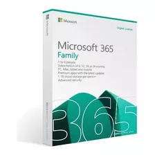 Microsoft 365 Familia - 6 Usuarios
