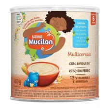 Cereal Infantil Mucilon Multicereais Lata 400g