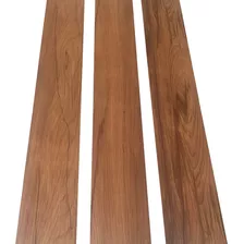 Piso Vinílico Adhesivo Tablas Flotante Madera Nogal