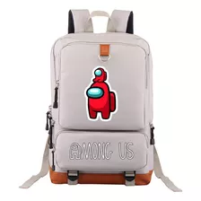 Mochila Casual Jovem Estudante De Gran Capacidad Among Us