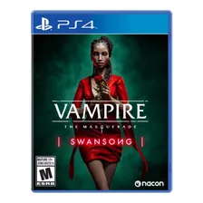 Vampire: The Masquerade - Swansong Ps4