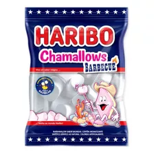 Marshmallow Chamallows Barbecue Baunilha Haribo 220g