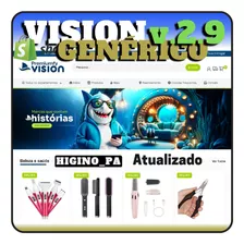 Tema Shopify Vision Generico Scrip Checkou Cartpanda E Yampi