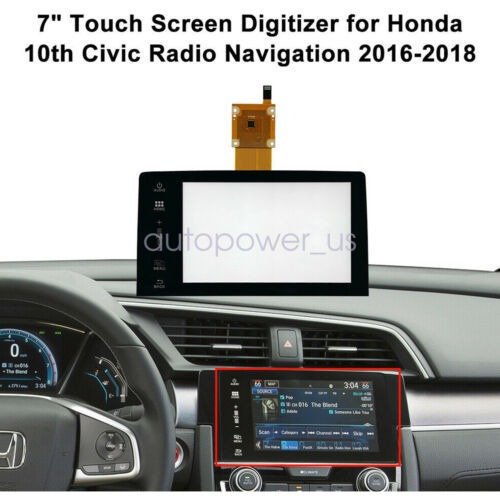 7 Inch Touch Screen For 10th Honda Civic 2016-2019 Radio Tta Foto 4