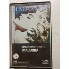 Cassete De Musica Nuevo Y Original-madonna-verdadera-01