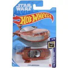 Hot Wheels Star Wars X-34 Landspeeder Mide 8 Cm Escala 1:64